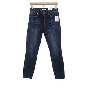 STS Blue Ellie Ankle Skinny Jeans 30 Dark Blue High Rise Stretch Denim NWT ~